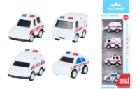 Mini Pull-back Alloy Medical Car