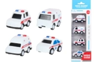 Mini Pull-back Alloy Medical Car