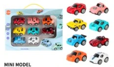 8PCS Alloy Mini Pull-back Car Set