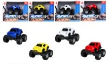 Q-version Off-road Alloy Pull-back Car