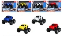 Q-version Off-road Alloy Pull-back Car