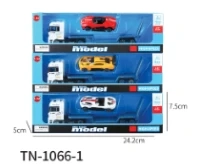 European Tractor with 1PCS City Sports Car