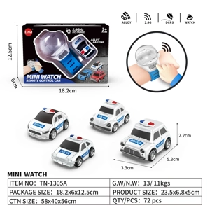 1:56 2-channel 2.4G Remote Control Alloy Racing Watch