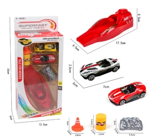 Kereta kecil aloi meluncur tunggal ejeksi