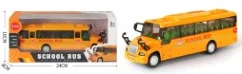 Alloy Pull-back School Bus with Light & Sound