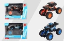Alloy Dual Pull-back Off-road Graffiti Climbing Car No IC