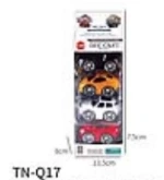 Q-version Pull-back Alloy Car 4PCS
