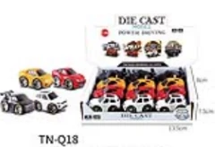 Mobil paduan Q 12PCS