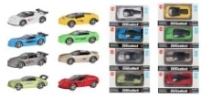 Gliding Alloy Simulation Sports Car