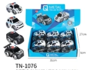 Paduan Q versi mobil polisi 12PCS