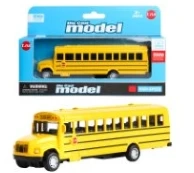 Alloy Pull-back School Bus