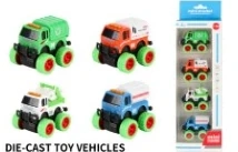Q-version Off-road Inertia Sanitation Car