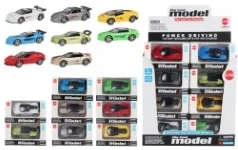Gliding Alloy Simulation Sports Car 24PCS