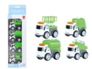 Versi Q aloi kenderaan sanitasi alam sekitar 4PCS