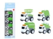 Versi Q aloi kenderaan sanitasi alam sekitar 4PCS
