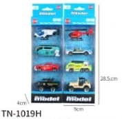 Alloy Gliding Car 4PCS