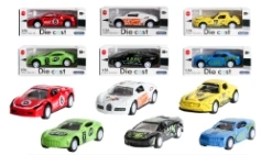 Alloy Pull-back Racing Car