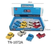 Versi Q baru 4 paduan rally mobil klasik 12PCS