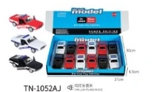 1:32 Mustang Door-opening Pull-back Alloy Car 12PCS
