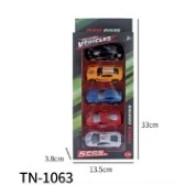 5PCS Pull-back Alloy Car