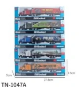 Alloy Gliding American Container Truck