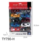 10PCS Gliding Alloy Car
