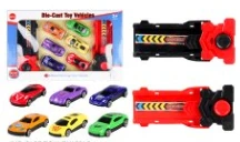 Ejection Alloy Gliding Super Sports Car Dual Launcher Series - 7PCS Set