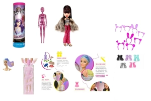 Water-soluble OMG BRATZ 10-inch Big Feet Solid Body Big Head Bratz Doll with 4 Kinds of Surprise Accessories