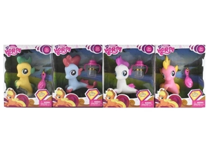 Vinyl Cartoon Mermaid Pony with Accessories