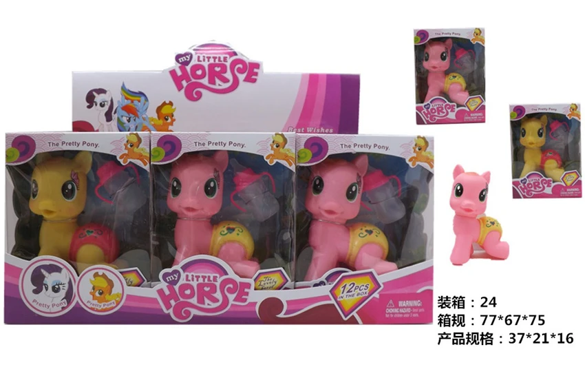 Punya Pony 3 12 PC Bercampur