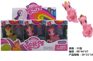 Vinyl Mini Pony Polly 3 Styles 12PCS Mixed