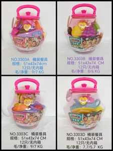 Tableware in barrel package
