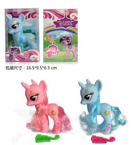 Horned Pony with Comb