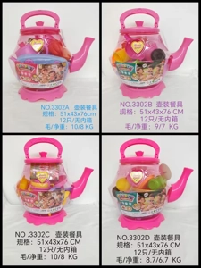 Tableware in kettle package