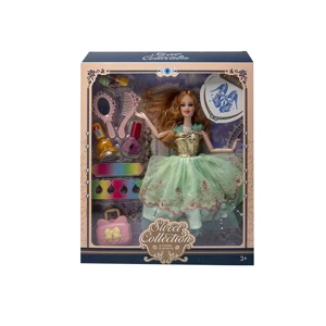 High-grade 11.5-inch Solid Body 9-joint Wedding Barbie with Dressing Blister Accessories & Handbag