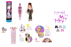 Water-soluble OMG BRATZ 10-inch Big Feet Solid Body Big Head Bratz Doll with 4 Kinds of Surprise Accessories