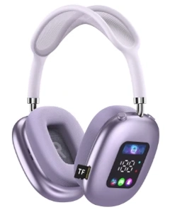 AKZ-MAX300 (Bluetooth + TF Card) Mesh Headband + Stereo Ear Pads