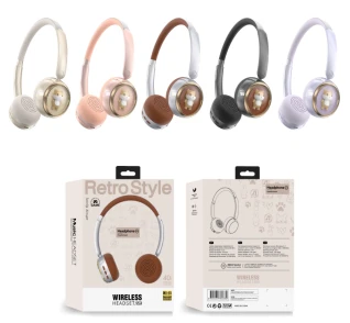 AKZ-F18B High-end Pure Bluetooth Headset, Multiple Cartoon Patterns Available