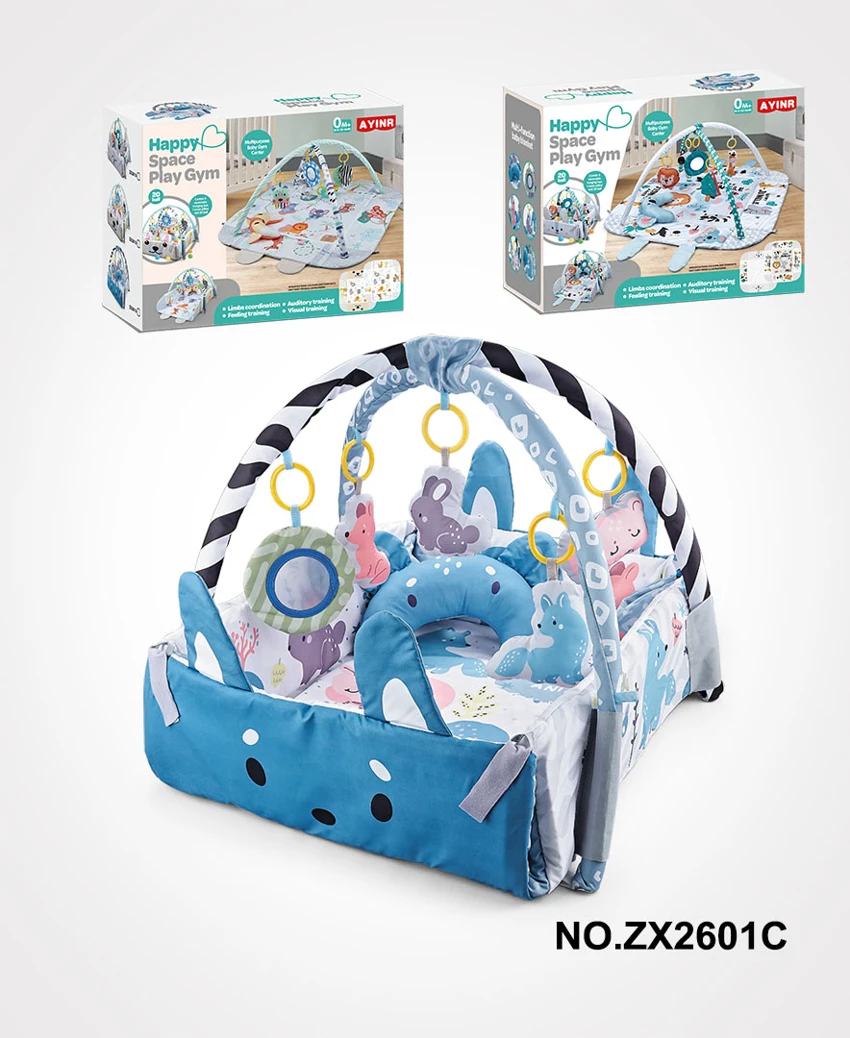 Square 4-in-1 Snow Fox Playpen