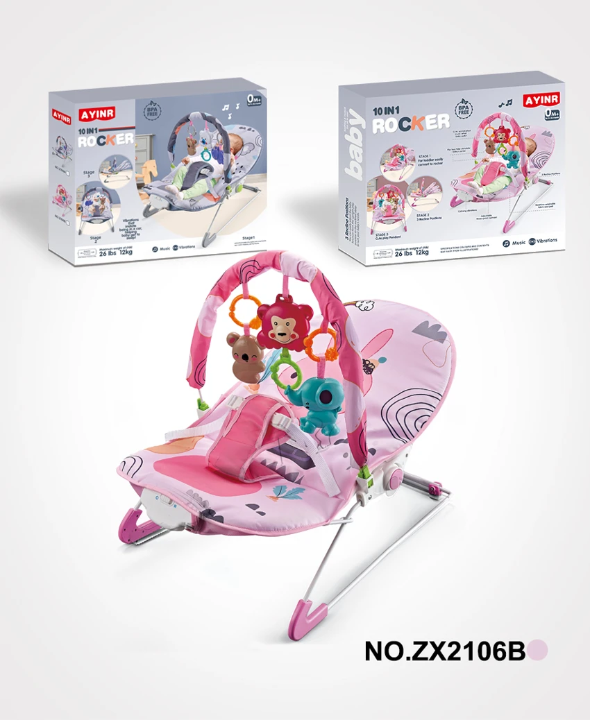 Multi-angle Adjustable Baby Rocking Chair