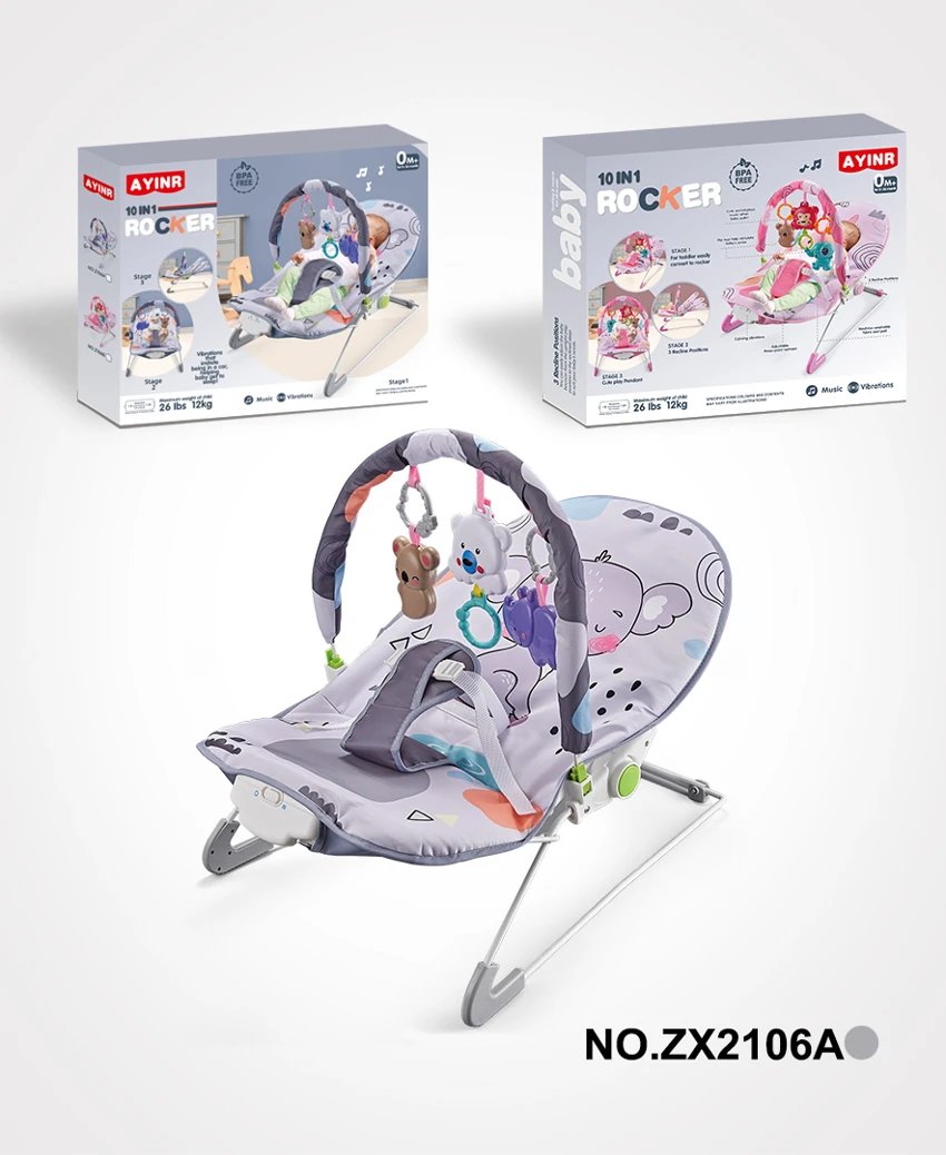 Multi-angle Adjustable Baby Rocking Chair