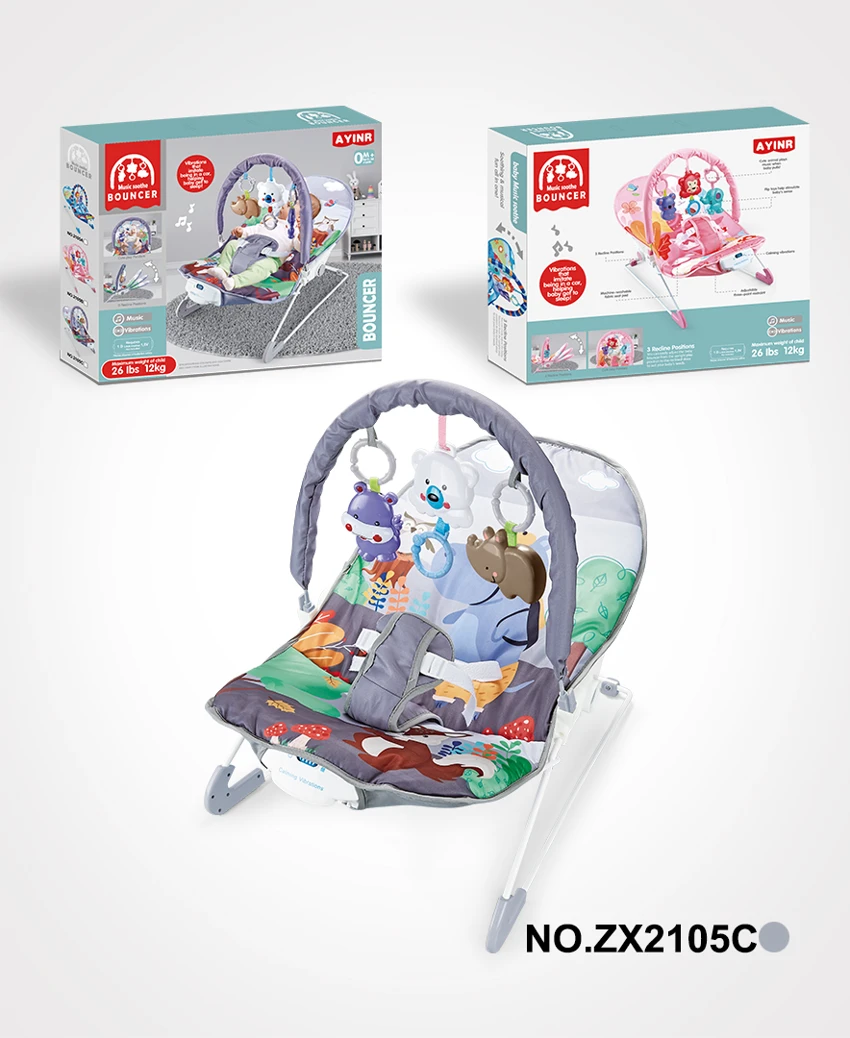 Multi-angle Adjustable Baby Rocking Chair