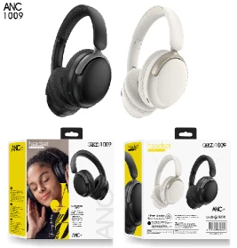 AKZ-1009 ANC Bluetooth Headset with Leather Headband