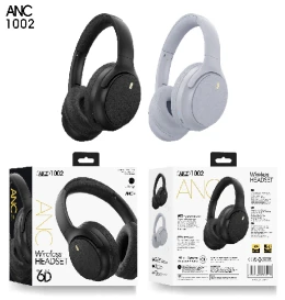 AKZ - 1002<br/>Kulit kepala busur<br/>ANC Bluetooth