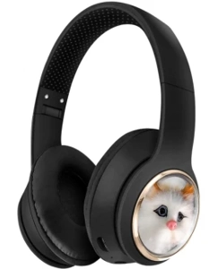 AKZ-03 Imitation Cat Gradient Color without Cat Ears (Bluetooth + TF Card Playback), No Audio Cable Included