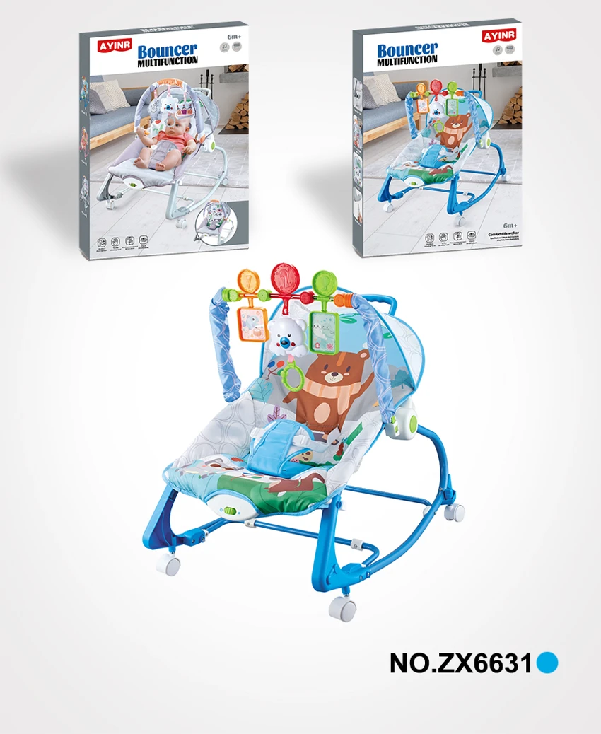 Rocking Chair with Wheels
