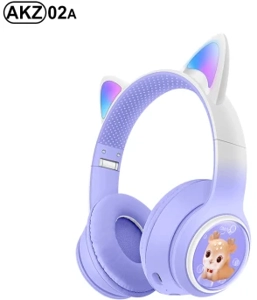 กวาง AKZ-02A
มีหูแมวสีไล่ระดับสี
(บลูทูธ + วิทยุ + ไฟสายคล้องหูแมว) 
ไม่มีสายสัญญาณเสียง