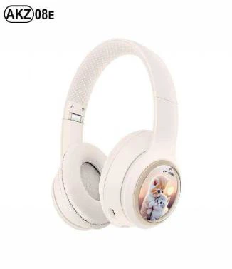 AKZ-08E Gradient Color Cat Style without Cat Ears (Bluetooth + TF Card Playback), No Audio Cable Included