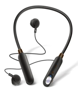 AKZ-R18 ENC Dual Mic Call Noise Reduction & Magnetic Suction Design, No TF Card Function