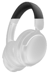 AKZ-1009 ANC Bluetooth Headset with Leather Headband